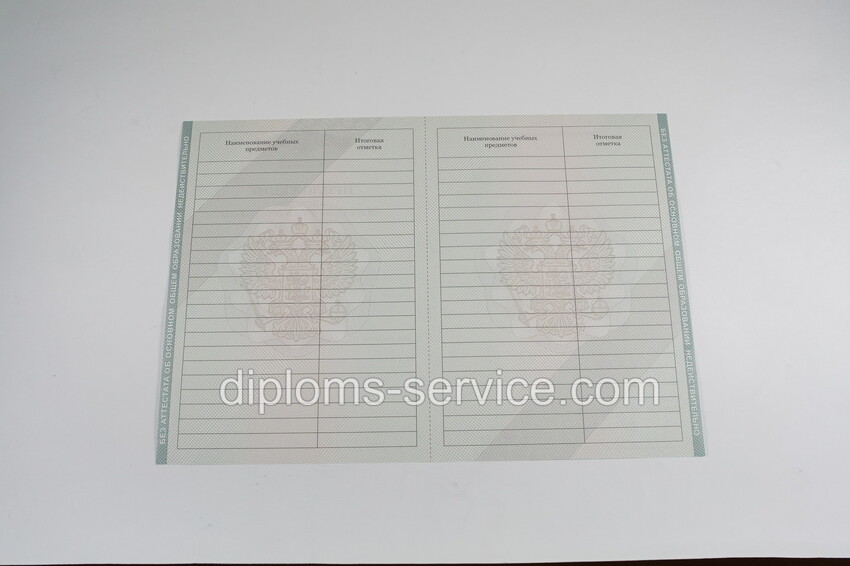 Аттестат за 9 класс общем образовании-фото7