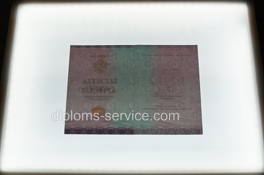 Аттестат за 9 класс -фото6