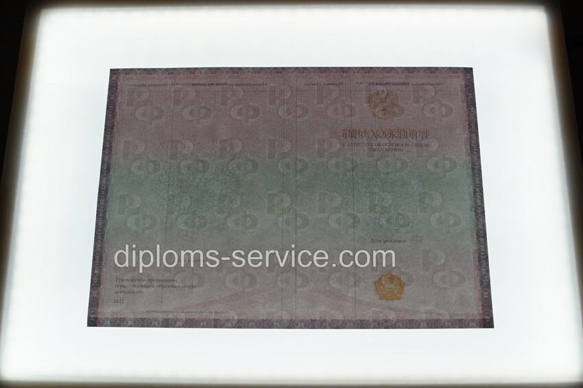 Аттестат за 9 класс -фото7