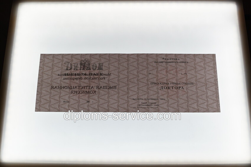 Диплом доктора наук 1995-2006 годов-фото6