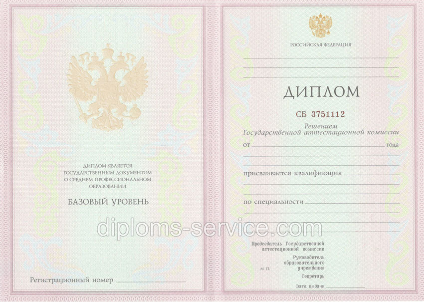 Диплом колледжа 2003-2006 годов-фото1