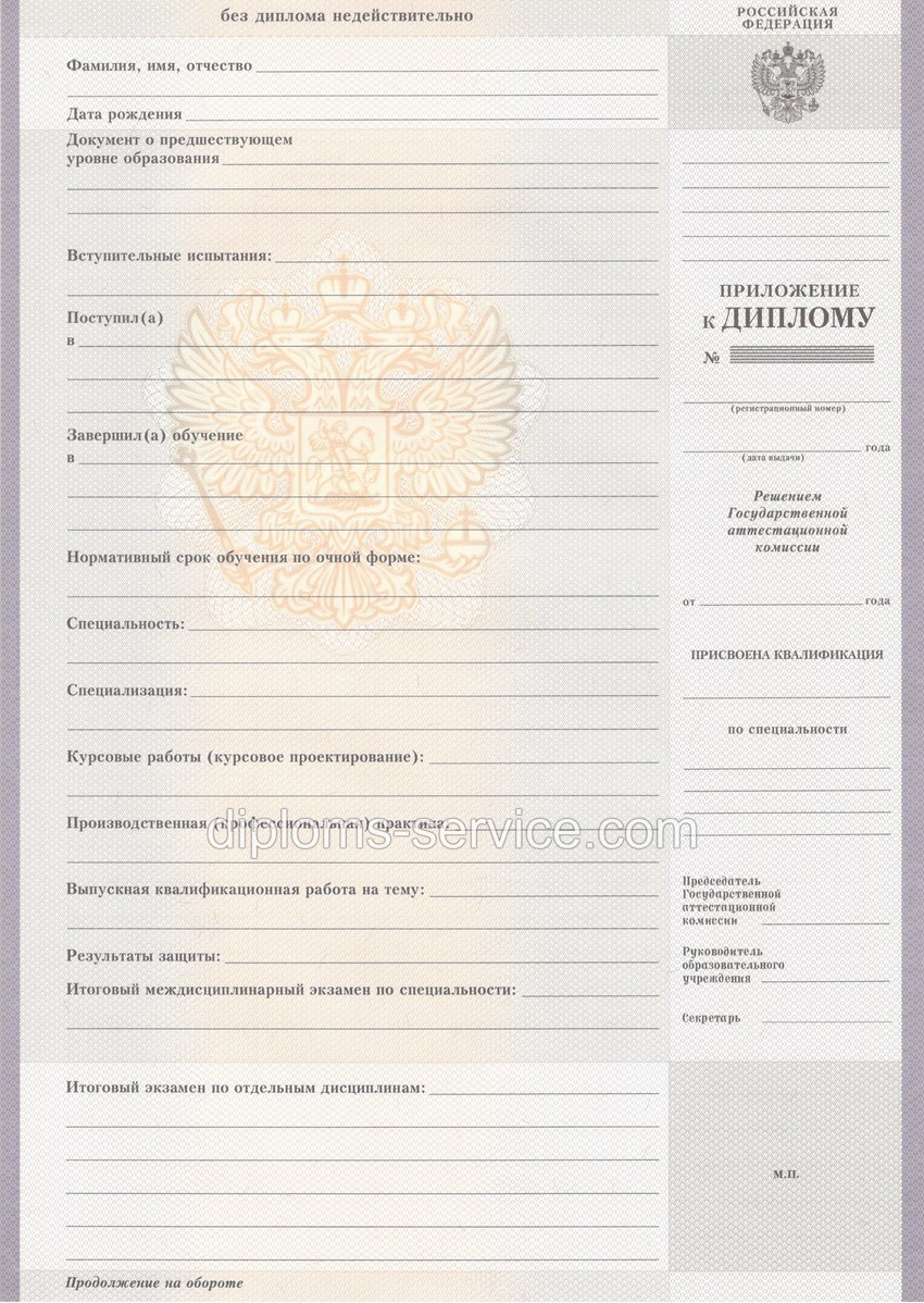 Диплом колледжа 2007-2010 годов-фото3