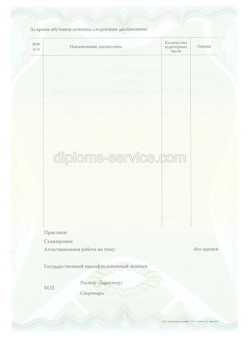 Диплом о дополнительном образовании -фото3