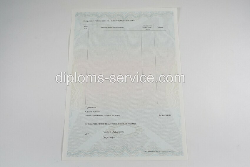 Диплом о дополнительном образовании -фото6