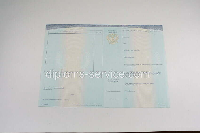Диплом техникума (Спецбланк) 2014-2025 годов-фото6
