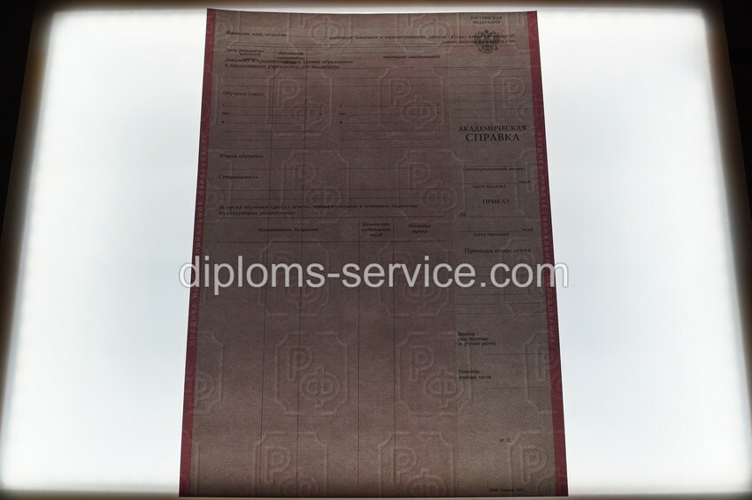 Академическая справка для колледжа-фото4