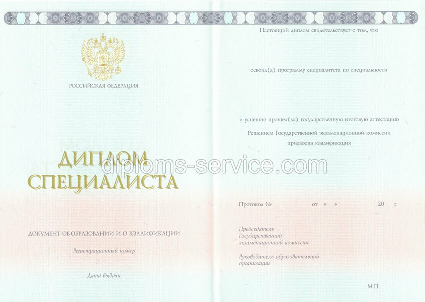 Диплом нового образца 2021 года-фото1